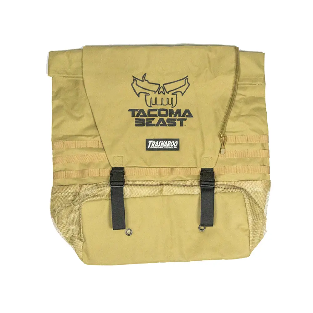 Tacomabeast Trasharoo Spare Tire Trash Bag (Tan) 1