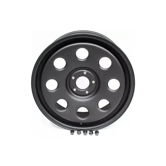 20X8 Et45 Steel Wheel Satin Black 1
