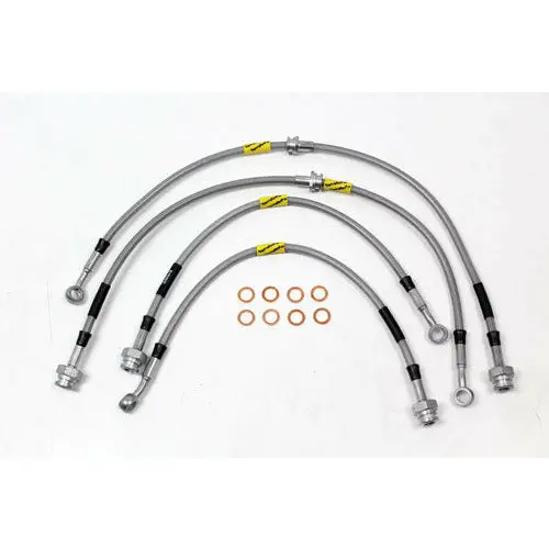 Goodridge  +2" Stainless Steel Braided Extended Brake Hose Kit 1