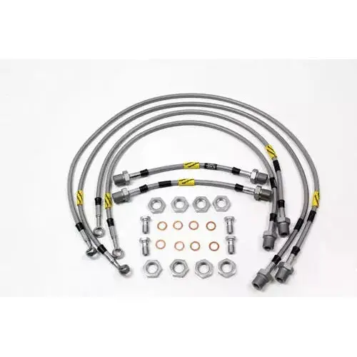Extended Brake Hoses Stainless Steel 1
