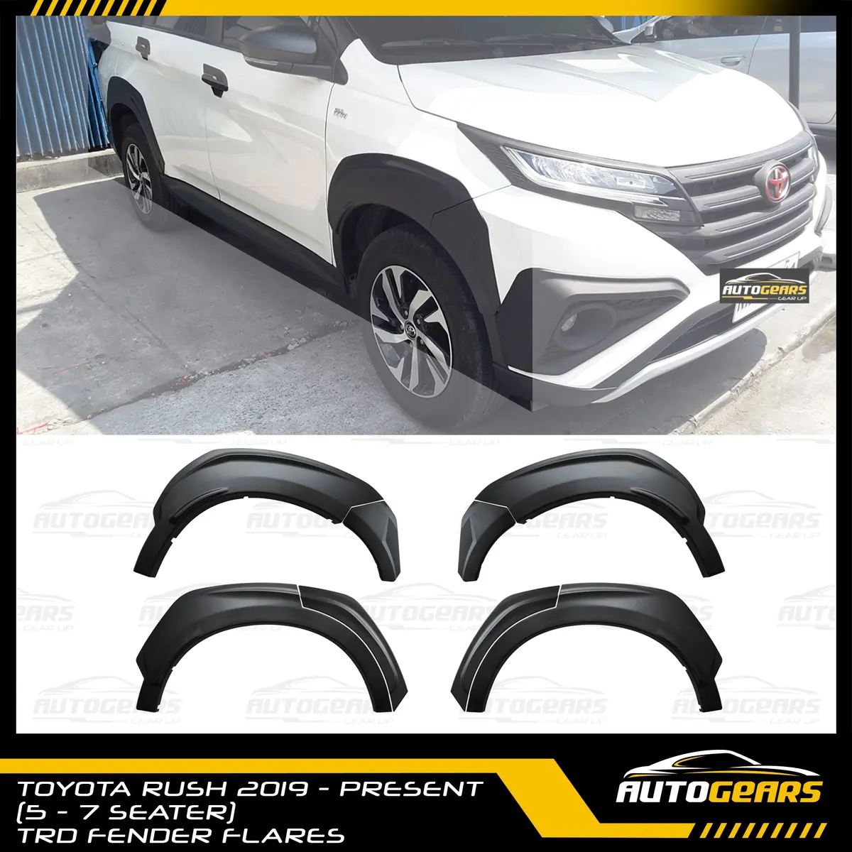 Toyota Rush (2018 - 2026) Trd Fender Flares 1