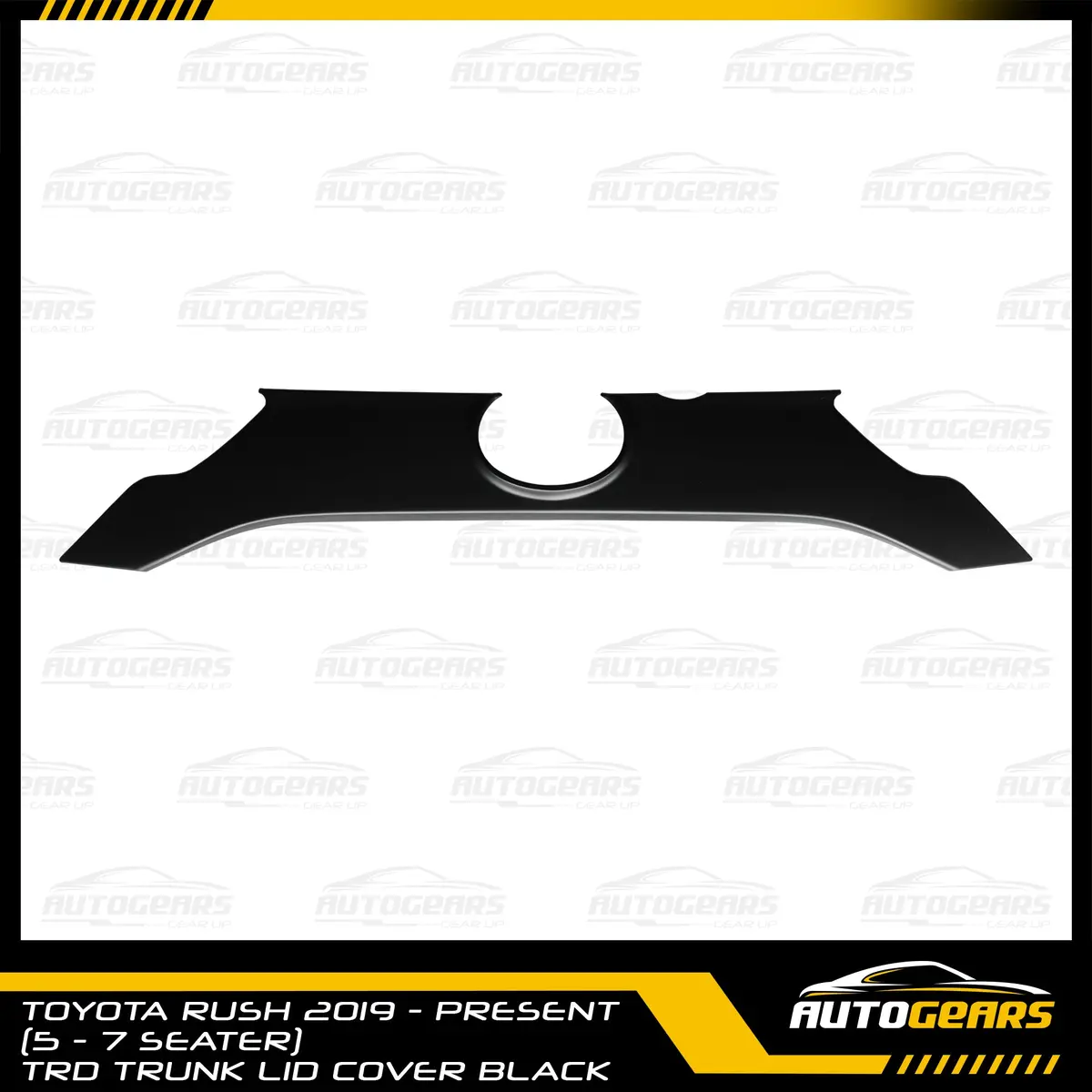 Toyota Rush (2018 - 2025) Trd Trunk Lid Cover 1