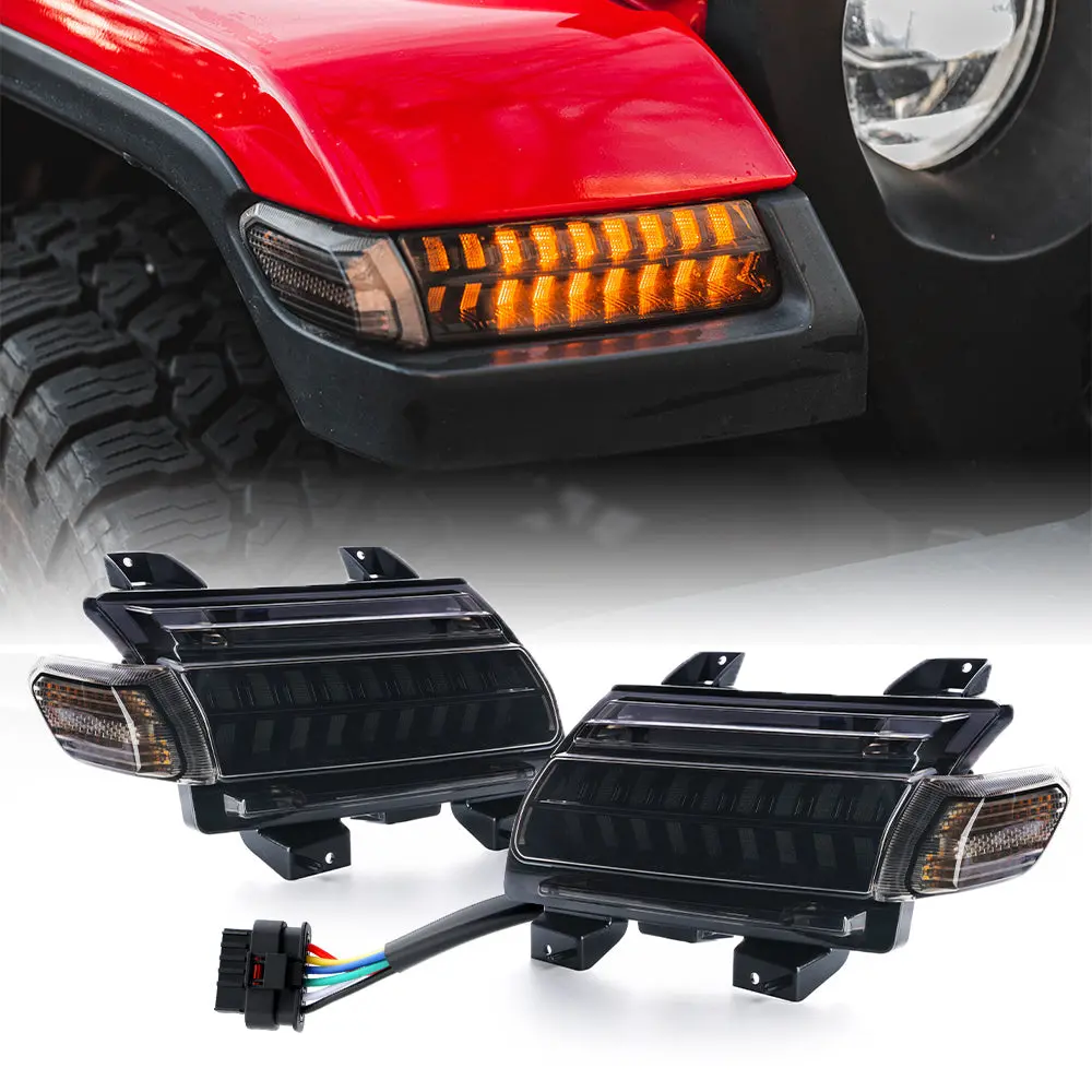 Jeep Wrangler Jl & Gladiator Jt Turn Signal & Park Lights 2