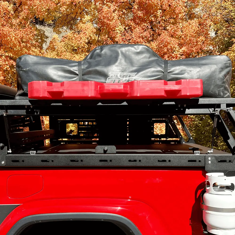 Flip Up Sides For Tacoma Overland Rack 1