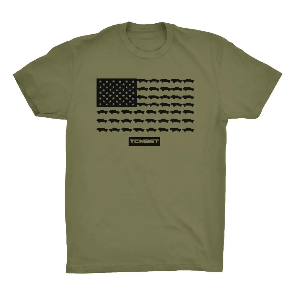 Tacoma Usa Flag Tee 1