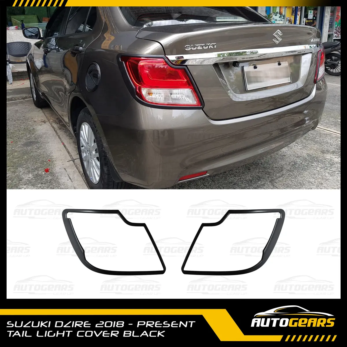 Suzuki Dzire (2018 - 2026) Tail Light Cover 1