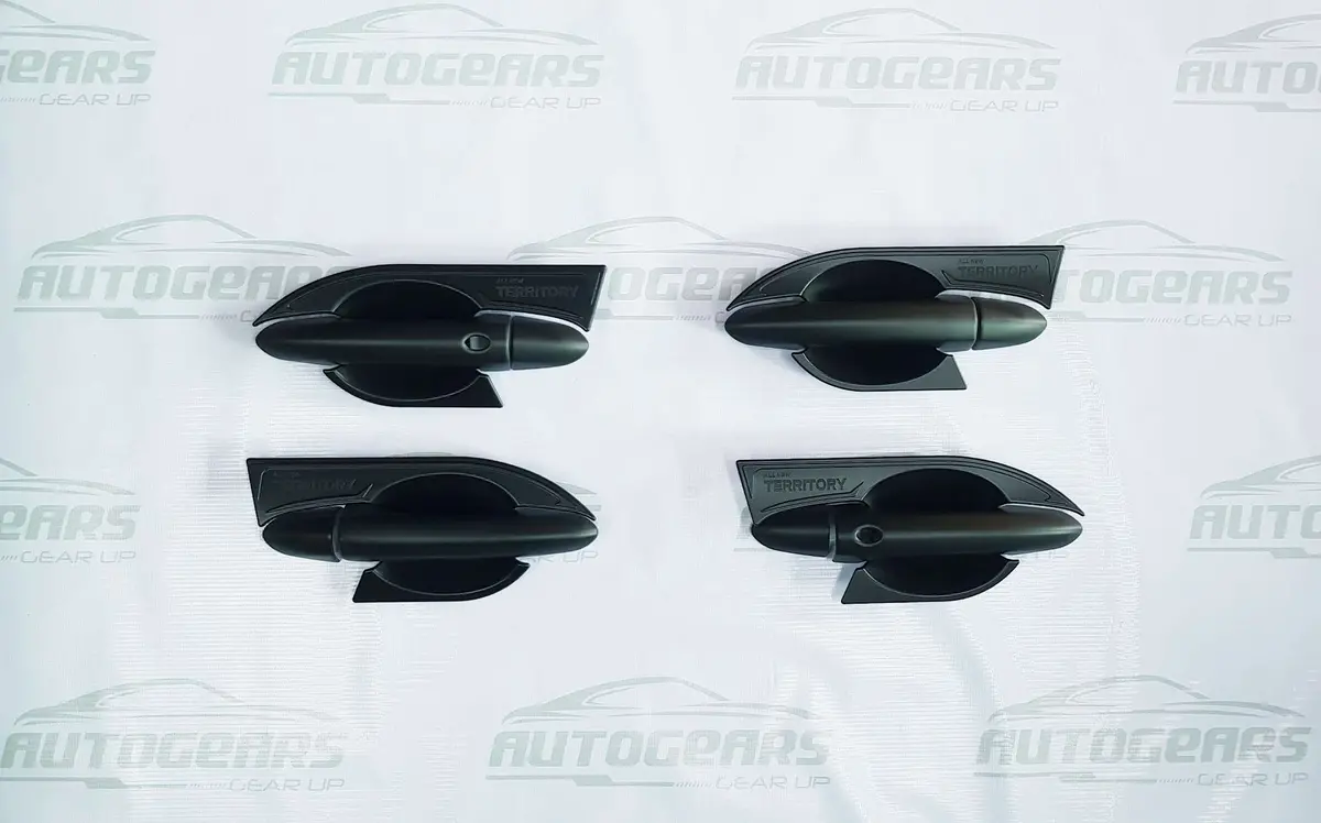 Ford Territory Gen 2 (2023 - 2026) Door Bowl & Door Handle Cover Set Matte Black 3