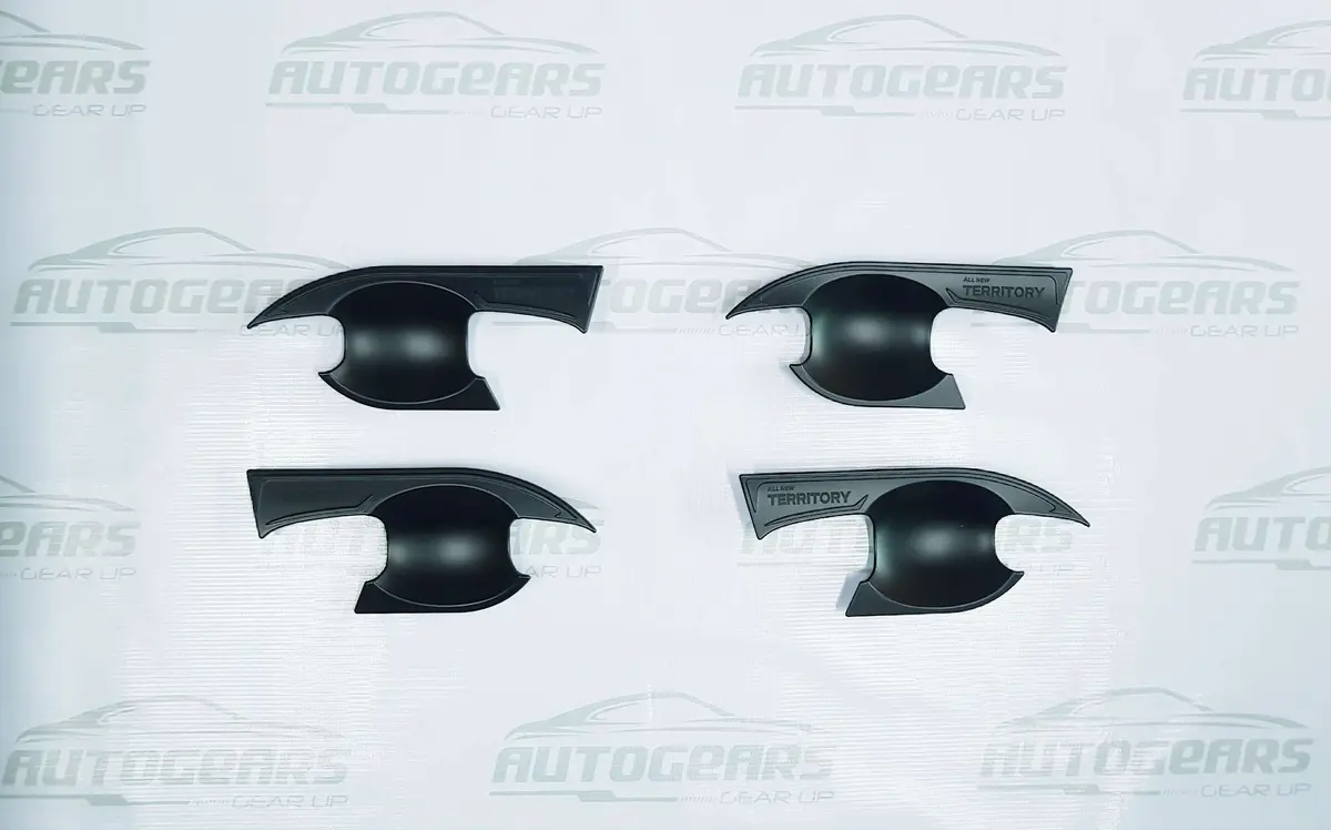 Ford Territory Gen 2 (2023 - 2026) Door Bowl & Door Handle Cover Set Matte Black 2