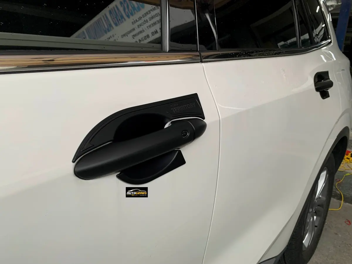 Ford Territory Gen 2 (2023 - 2026) Door Bowl & Door Handle Cover Set Matte Black 2