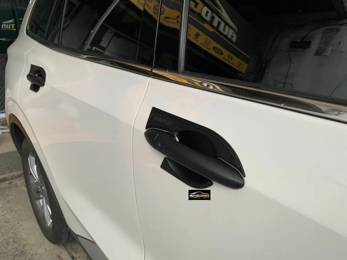Ford Territory Gen 2 (2023 - 2026) Door Bowl & Door Handle Cover Set Matte Black 1