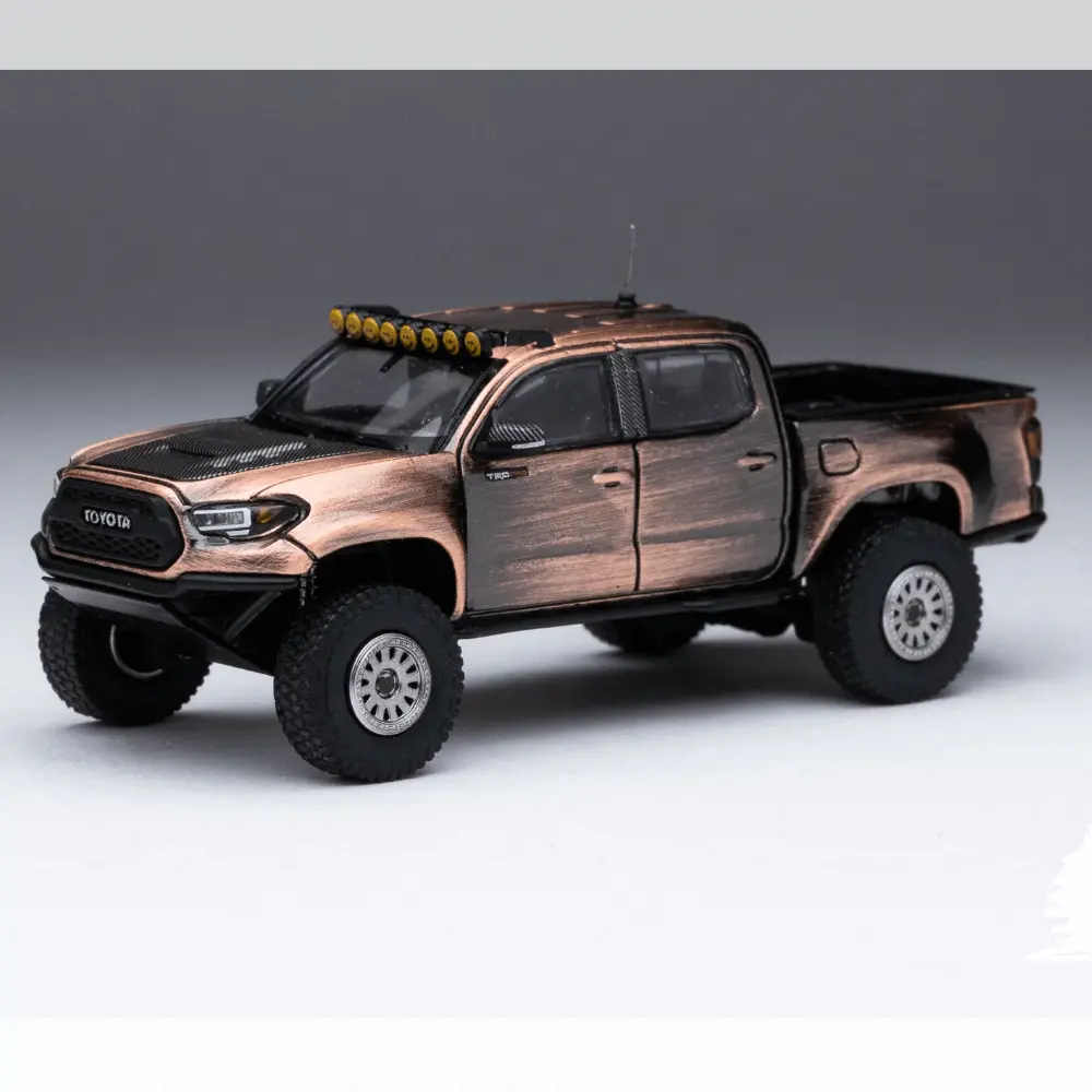 Gcd 1/64 Brushed Bronze Color Fits Toyota Tacoma Pre-Runner 1