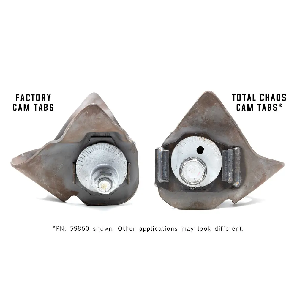 Lower Control Arm Cam Tab Weld-On Reinforcement Gussets Fits 2005-2023 Toyota Tacoma 1
