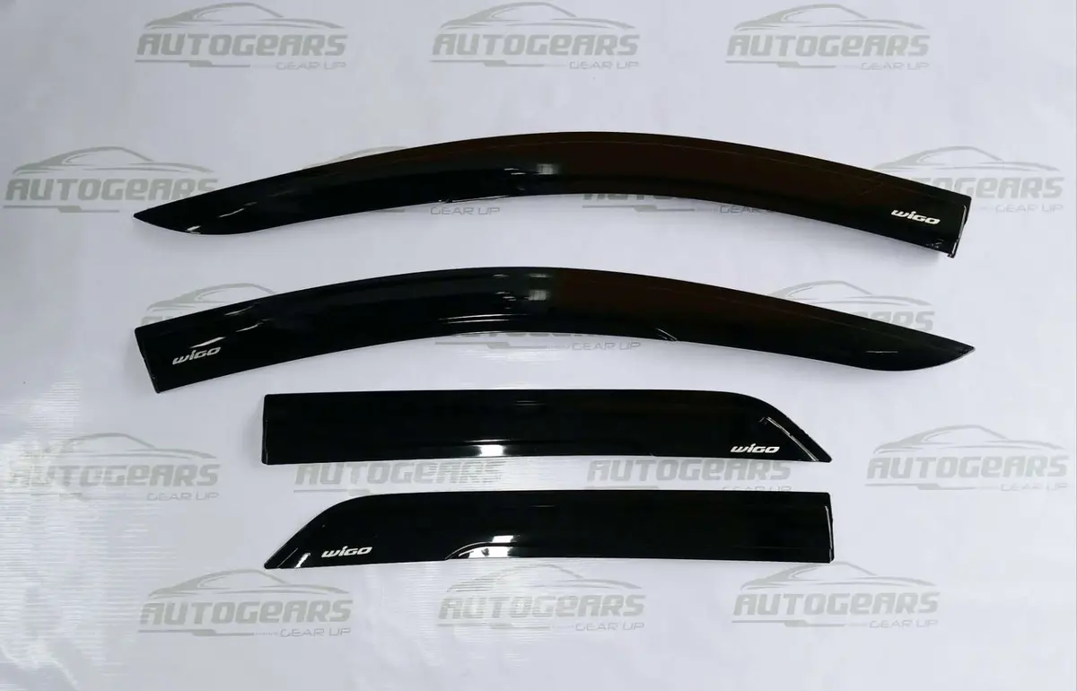 Toyota Wigo (2024 - 2026) Rain Visor With Logo 1