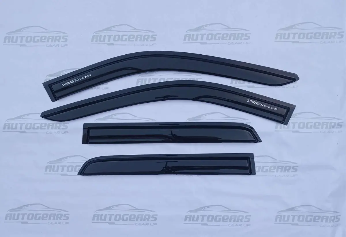 Toyota Yaris Cross (2023 - 2026) Rain Visor With Logo V2 1