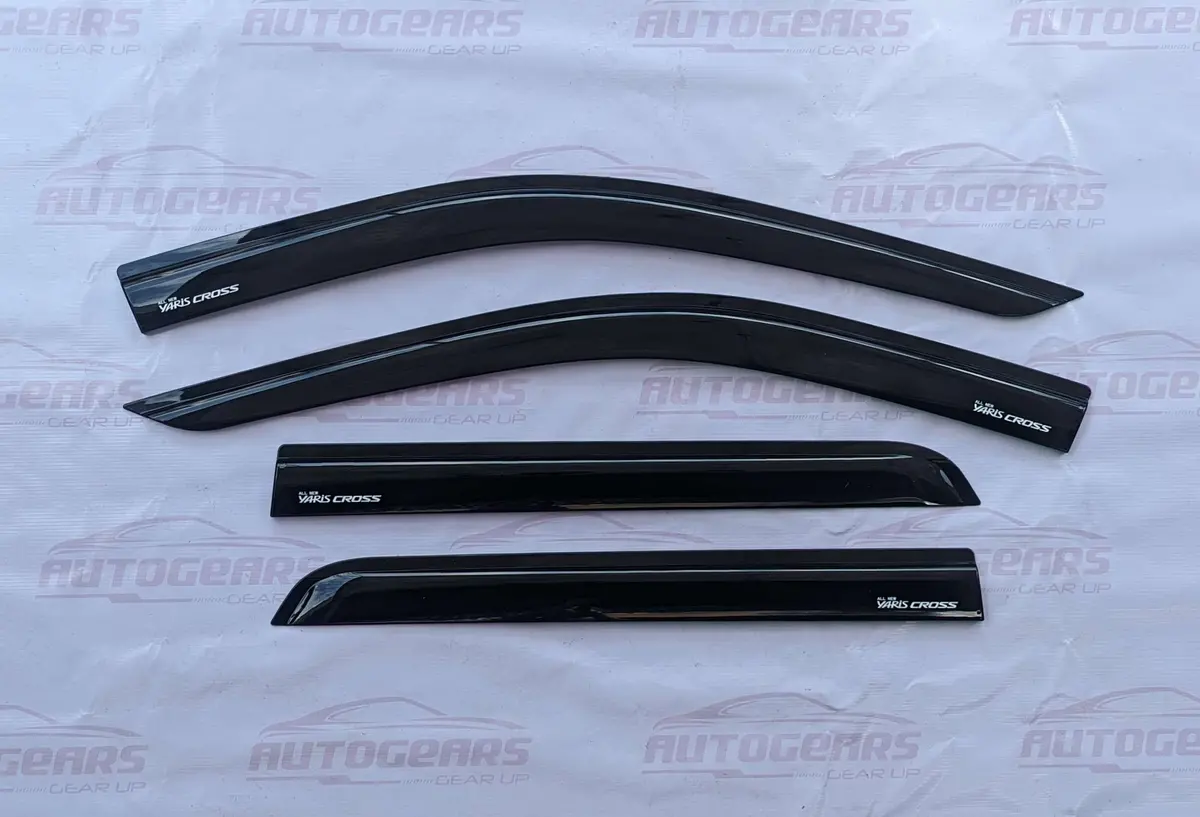 Toyota Yaris Cross (2023 - 2026) Rain Visor With Logo V1 1