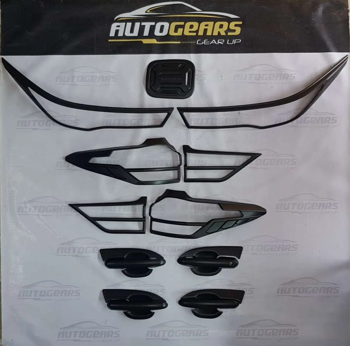 Toyota Zenix (2023 - 2026) Matte Black Garnish Set 1