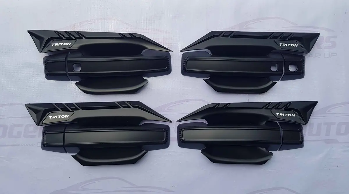 Mitsubishi Triton (2024 - 2026) Door Bowl And Door Handle Cover Black 5