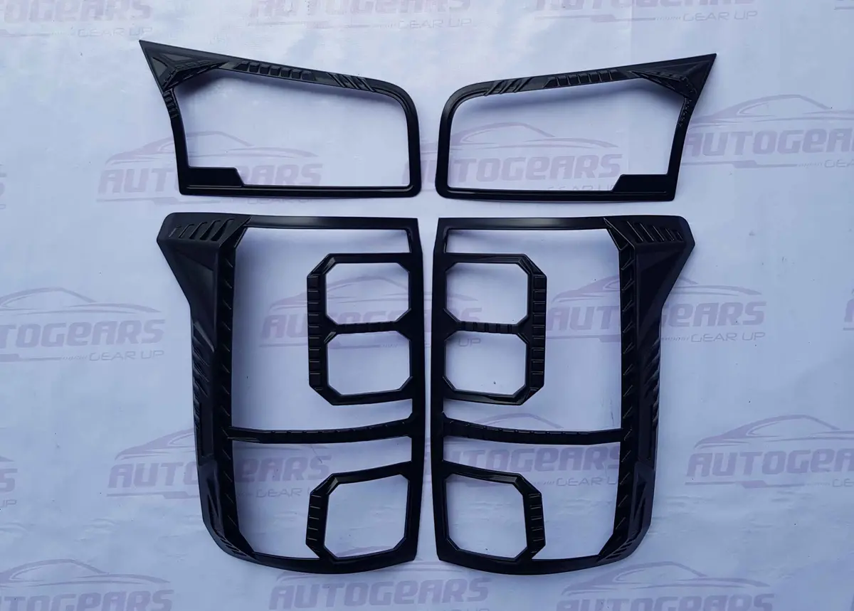 Mitsubishi Triton (2024 - 2026) Headlight And Tail Light Cover Set 1