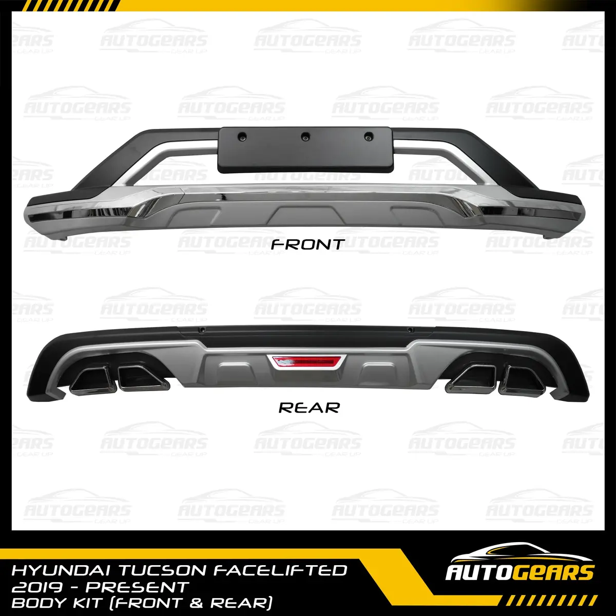 Hyundai Tucson Facelift (2019 - 2022) Front & Rear Bodykit 1