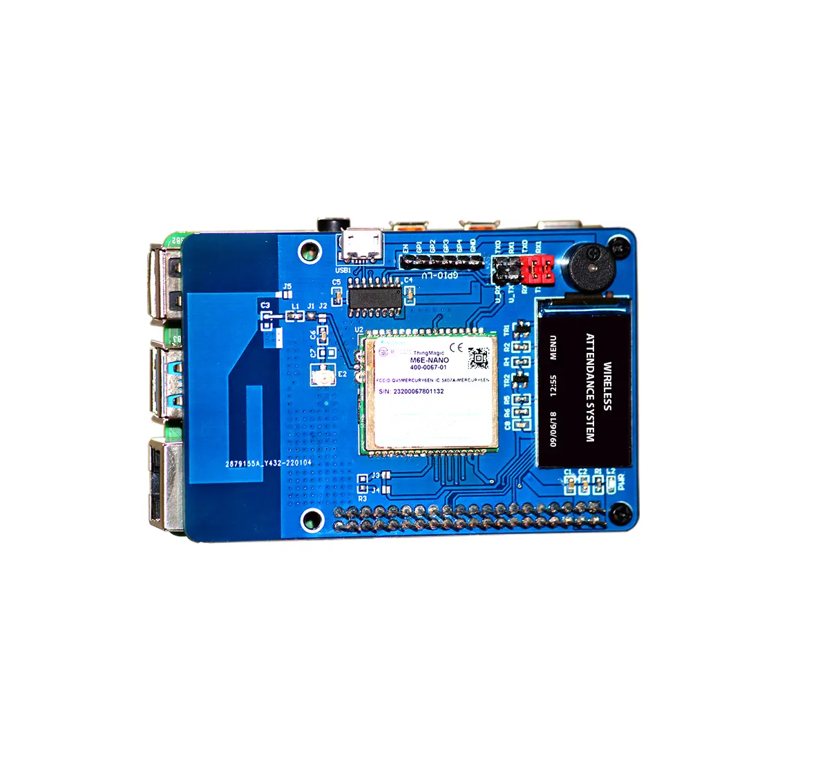 Uhf Hat (Ultra High Frequency Rfid Reader) Thingmagic® M6e Nano 1