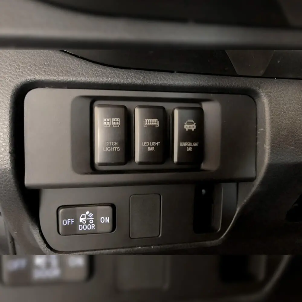 Oem Style Switch Panel Fits 2016-2023 Toyota Tacoma 1