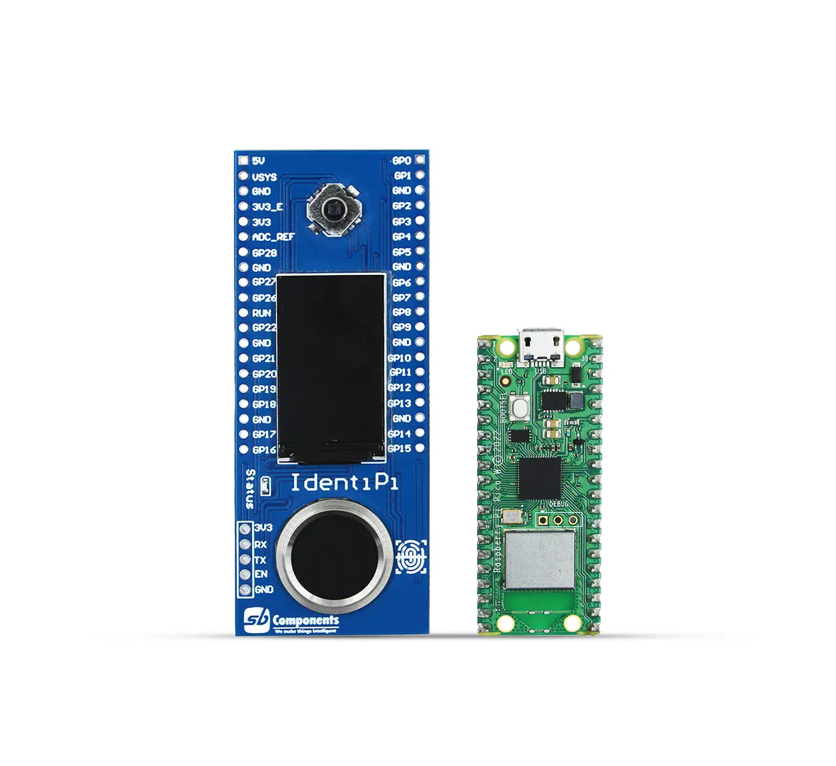 Identipi - Fingerprint Hat For Pico 1