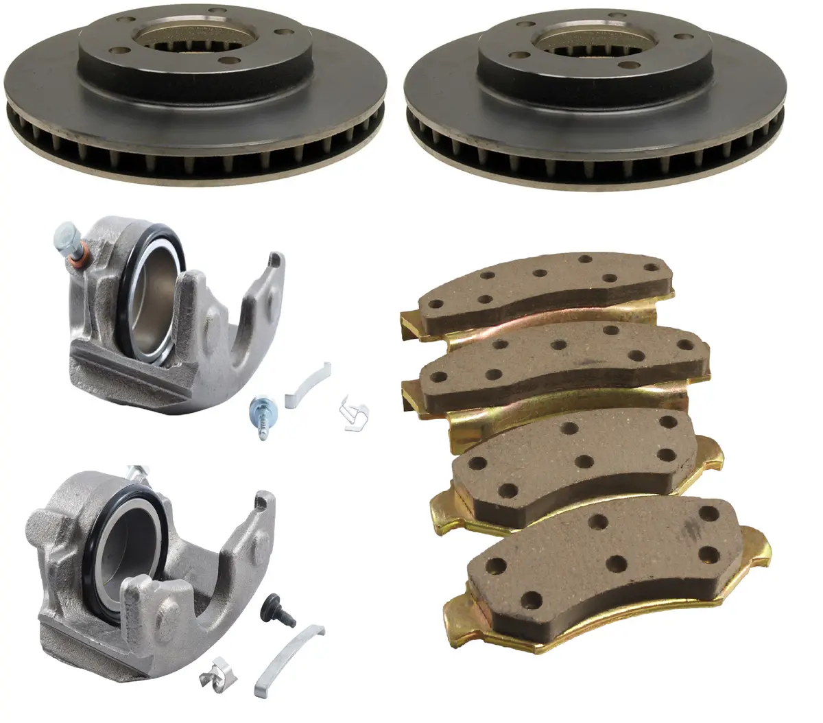 Complete Front Disc Brake Rebuild Kit - Scout Ii 1