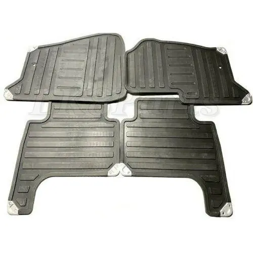 All Weather Rubber Floor Mats Set Of 4 Genuine New 1