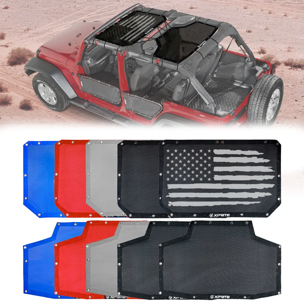 Jeep Wrangler Sun Shade Top For Jk 4D 1