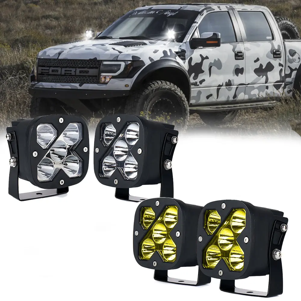 3" Led Light Pods | X-Beam Series 1