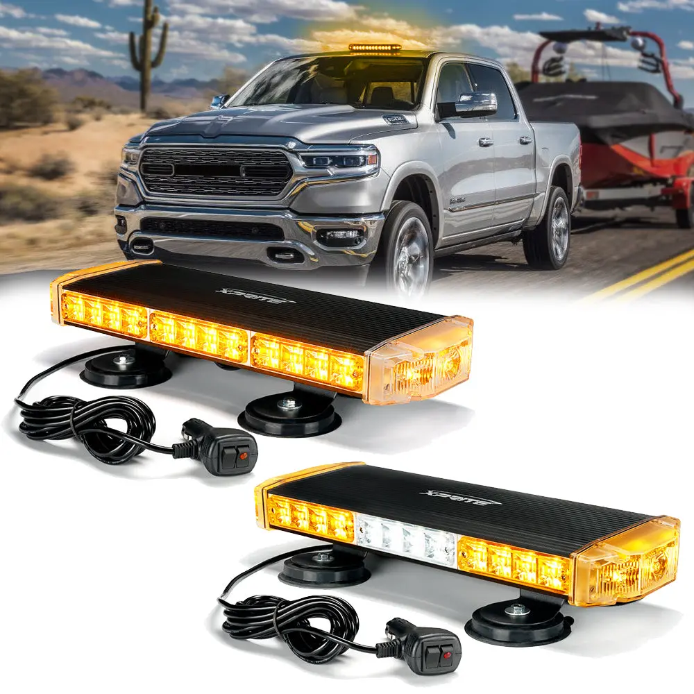 18" Emergency Strobe Light Bar With Magnetic Mount | Response Series 1
