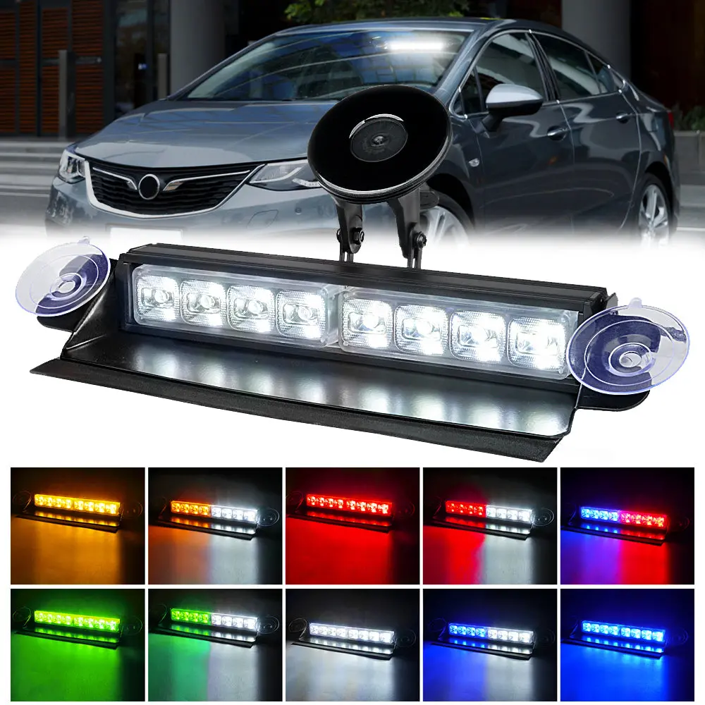 8" Windshield Led Strobe Lights | Cadet Series 1
