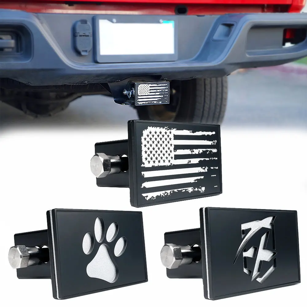 Xprite Aluminum Trailer Hitch Cover For 2" Receivers 1
