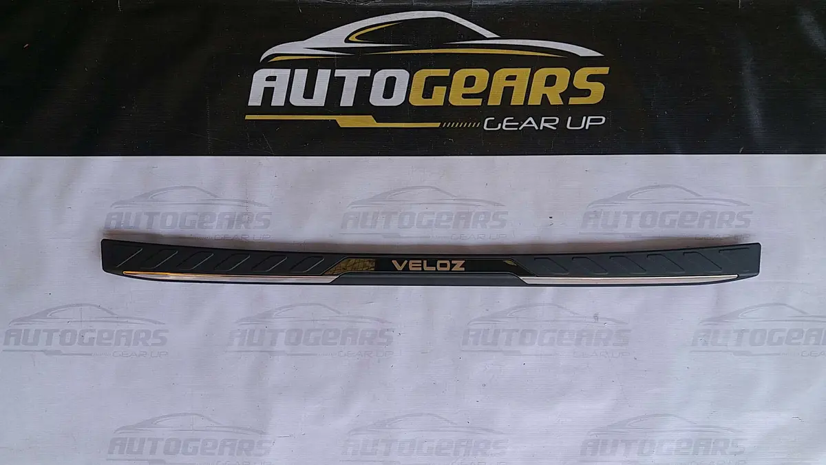 Toyota Veloz (2022 - 2026) Rear Bumper Plate With Chrome Trim 1