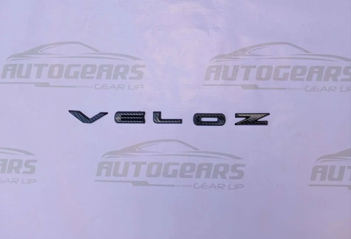 Toyota Veloz (2022 - 2026) Rear Logo Cover Carbon 1