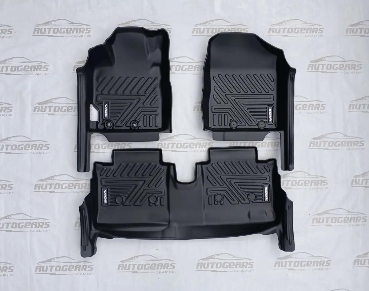 Toyota Vios (2019 - 2026) 5D Extended Deep Dish Matting | Floor Liners V2 1