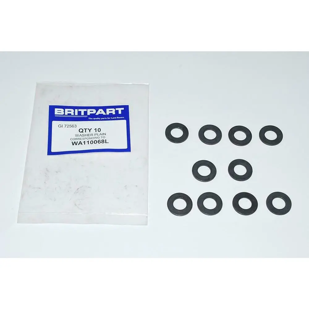 Washer Plain Set Of 10 1