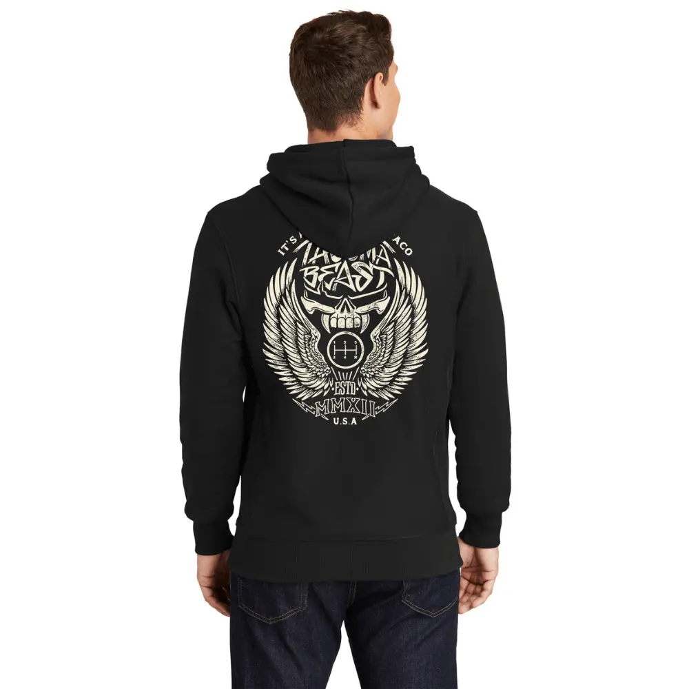 Tcmbst Winged Skull Hoodie 1