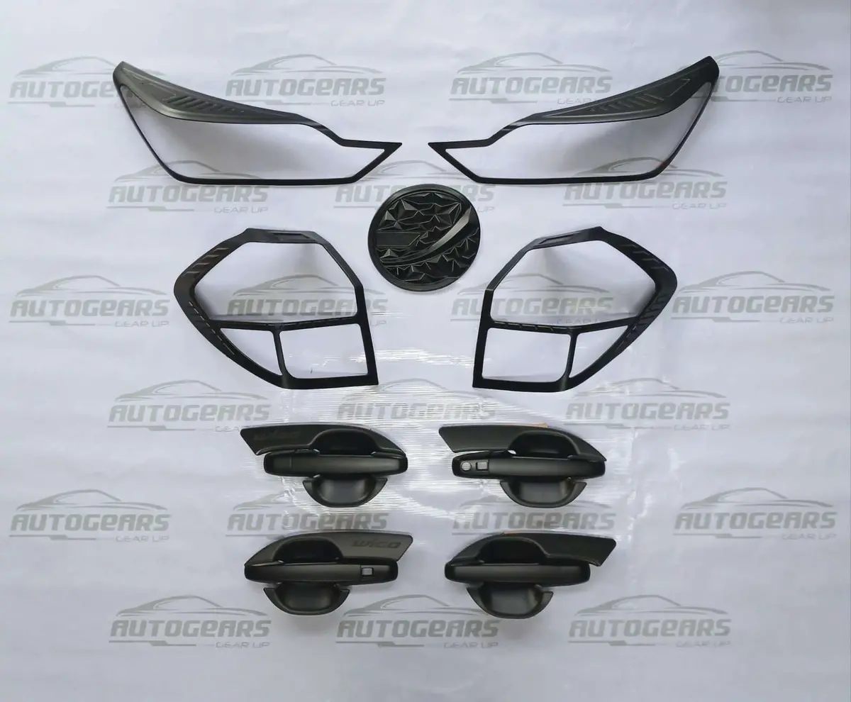 Toyota Wigo (2024 - 2026) Matte Black Garnish Set 1