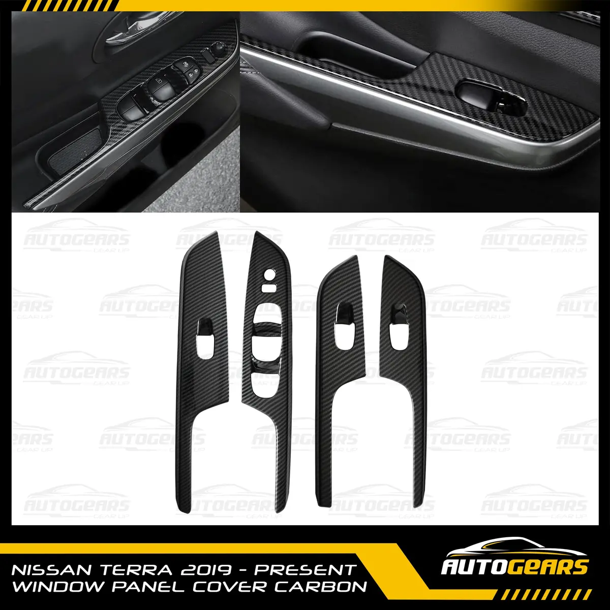Nissan Terra (2018 - 2026) Window Panel Cover 1