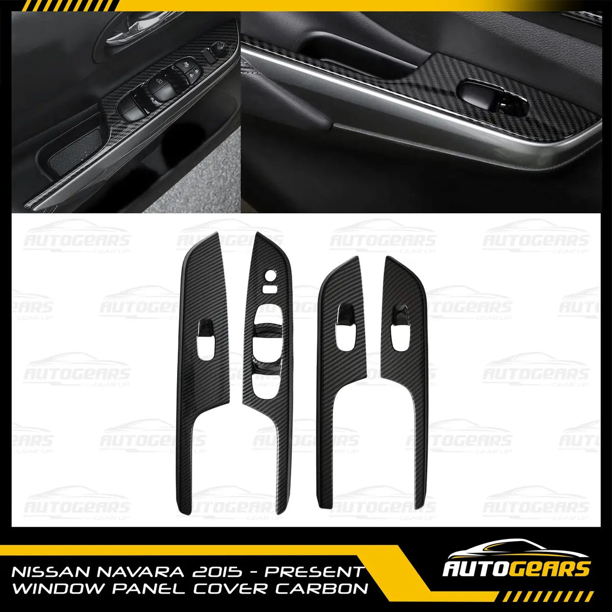 Nissan Navara (2015 - 2026) Window Panel Cover 1