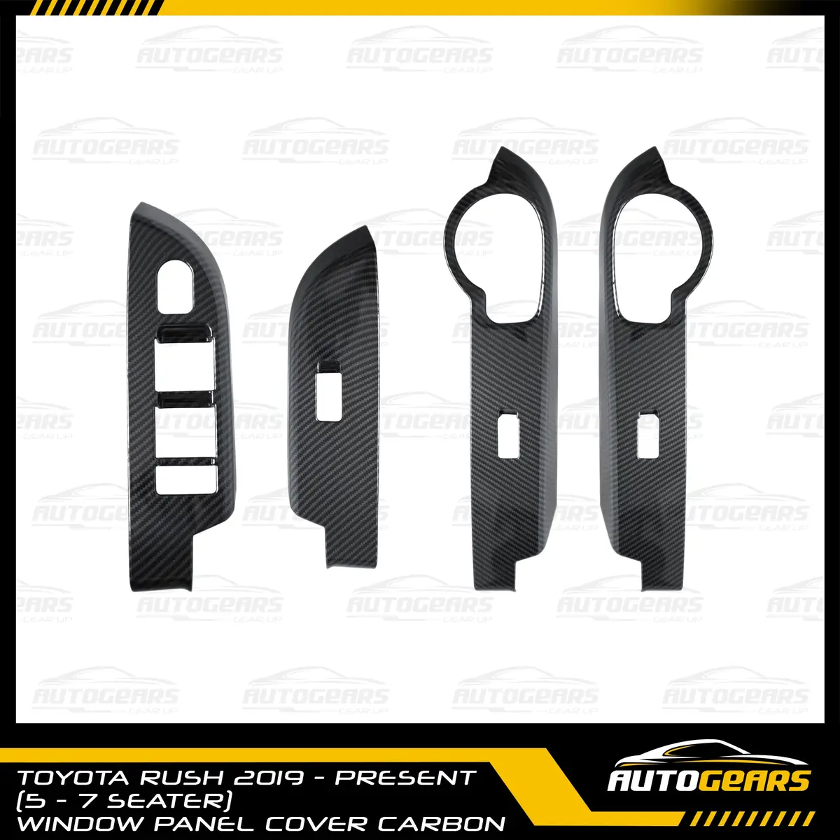 Toyota Rush (2018 - 2025) Window Panel Cover 1