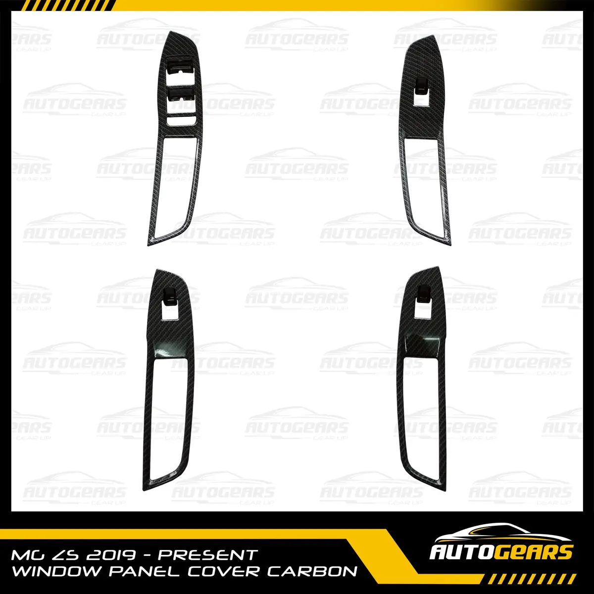 Mg Zs (2019 - 2025) Window Panel Cover Carbon 1