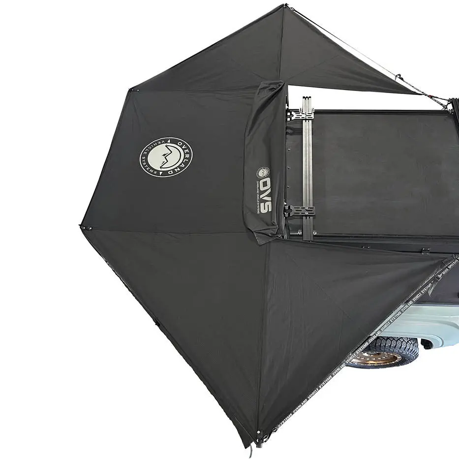 Xd Nomadic 315 Degree Awning - Black Fabric And Travel Cover 1