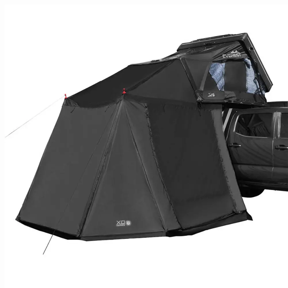 Xd Everest Annex Room Roof Top Tent Extension - Black Body Grey Trim 1