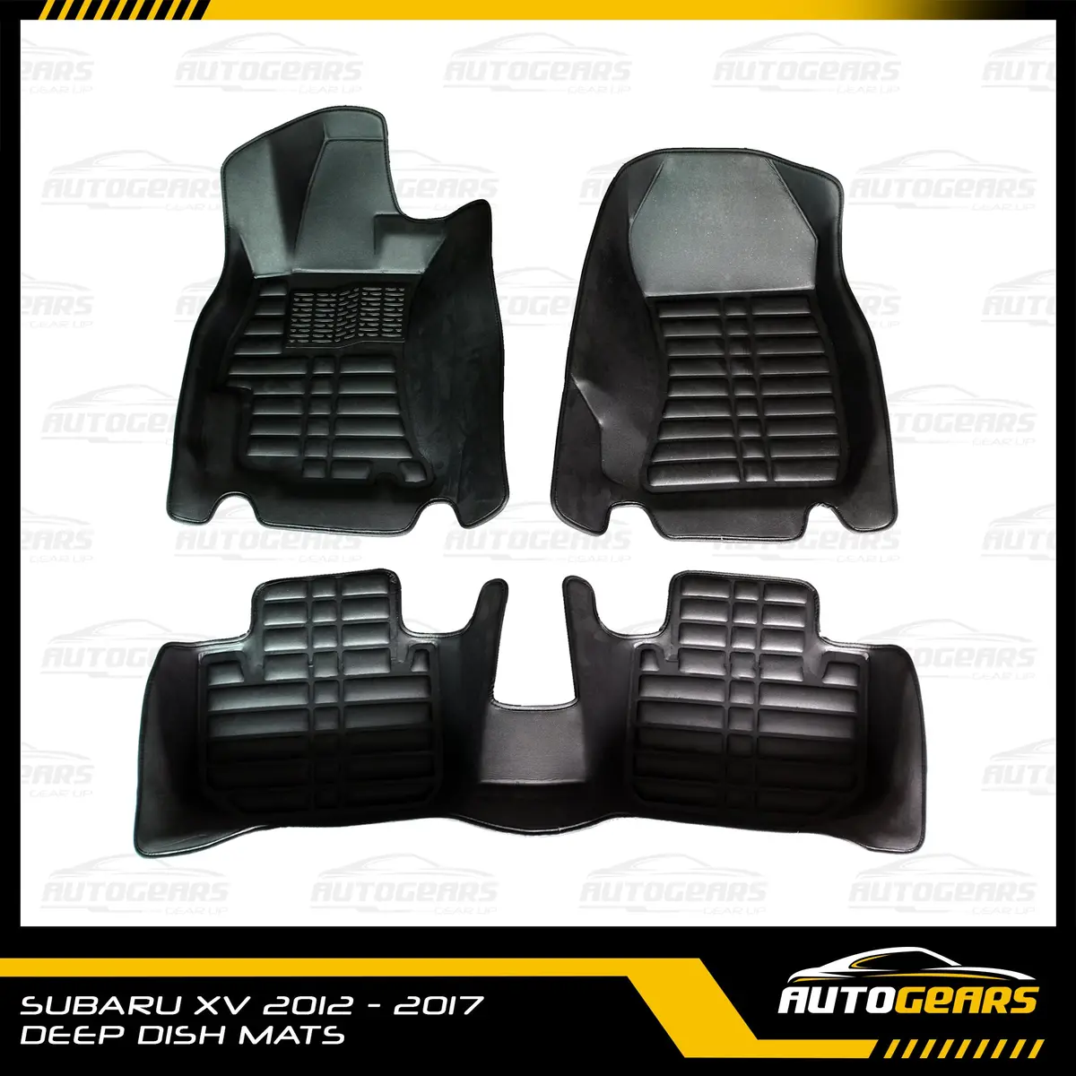 Subaru Xv (2012 - 2017) Deep Dish Mats / Matting 1