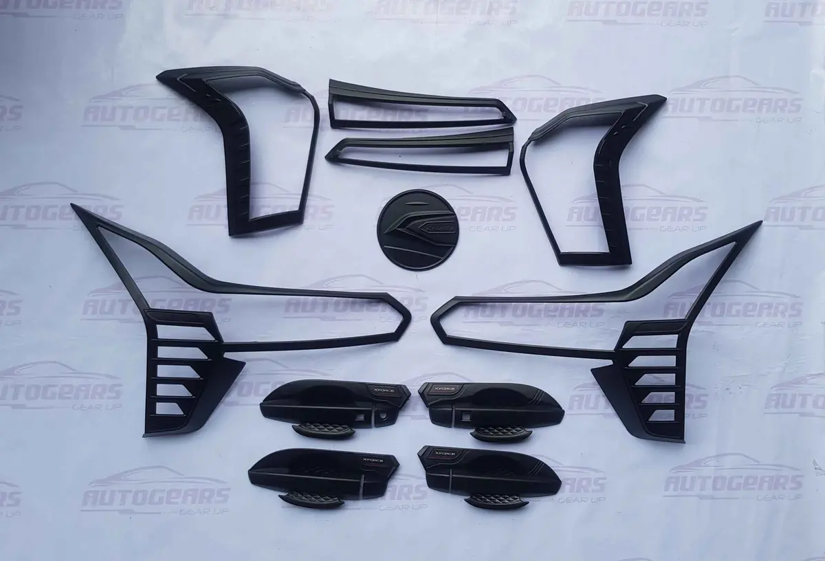 Mitsubishi Xforce (2024 - 2026) Matte Black Garnish Set 2