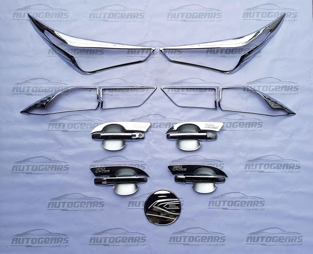 Toyota Yaris Cross (2022 - 2026) Chrome Garnish Set 1