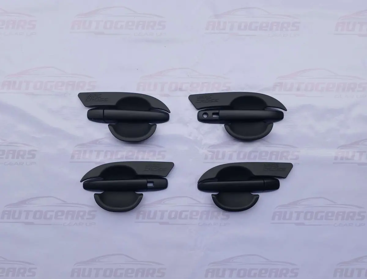 Toyota Yaris Cross (2023 - 2026) Door Bowl And Door Handle Cover Set Matte Black 1