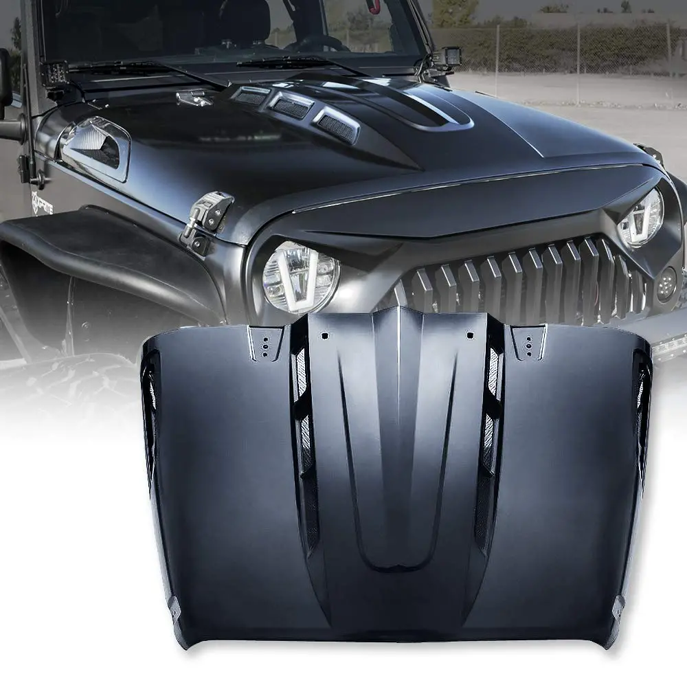 Jeep Wrangler Jk Heat Dispersion Hood | Avenger Series 1